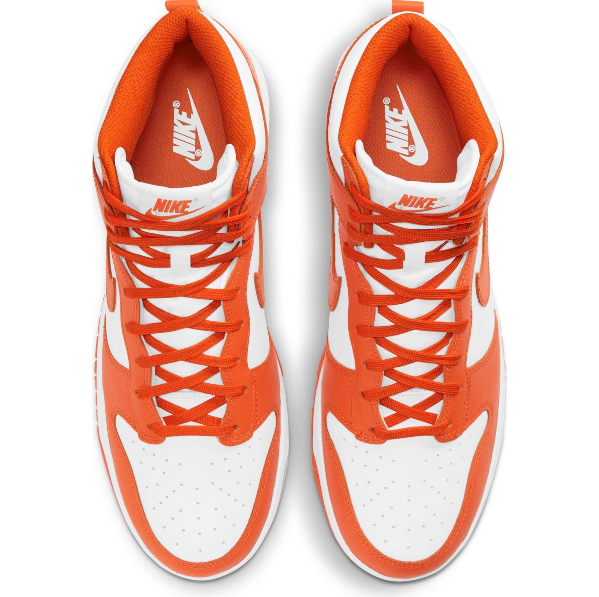 Nike Dunk High Retro "White/Orange Blaze" Men's Shoe
