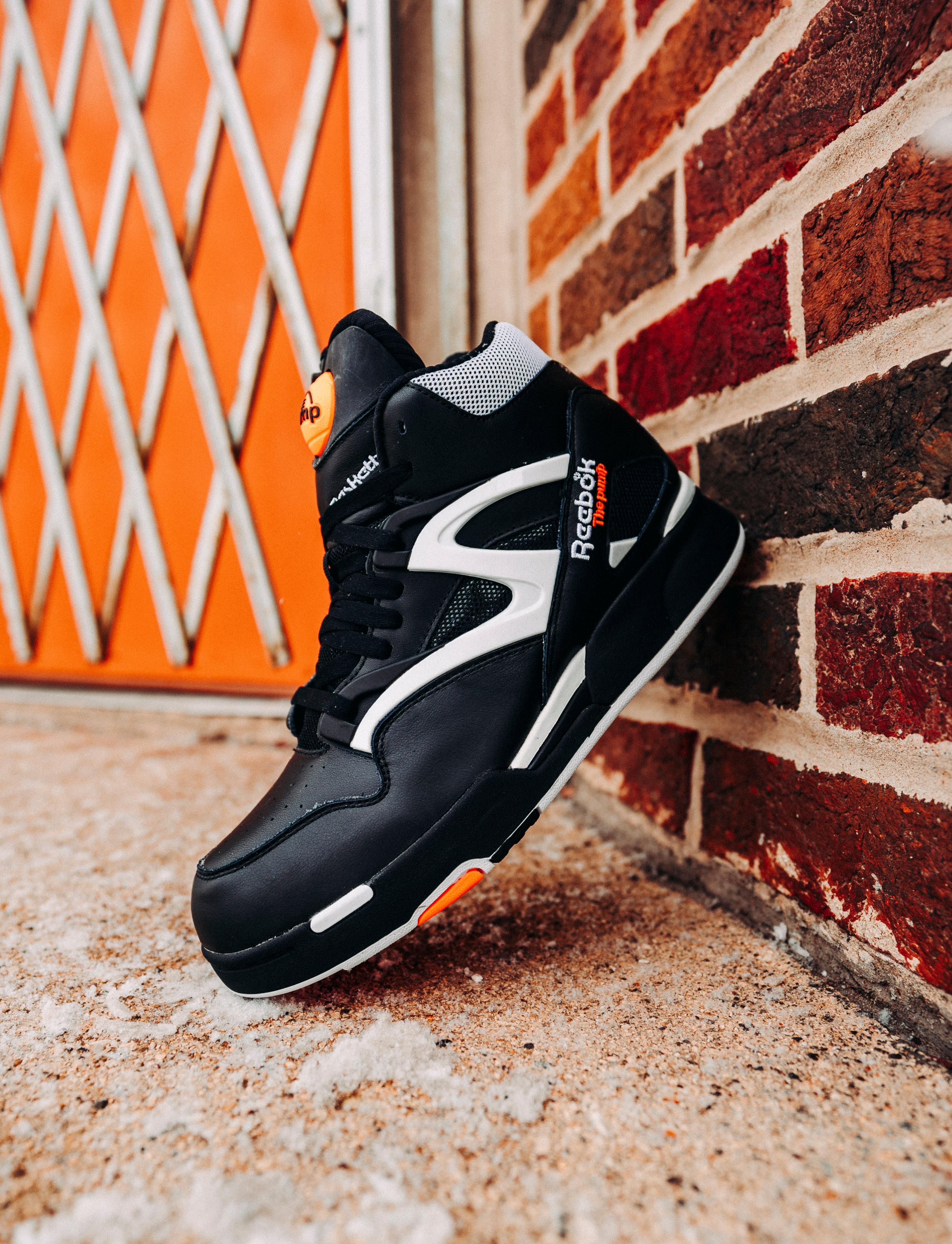 Reebok Pump Omni Zone II "Dee Brown" Black/White/Wild Orange Men's Basketball Shoe