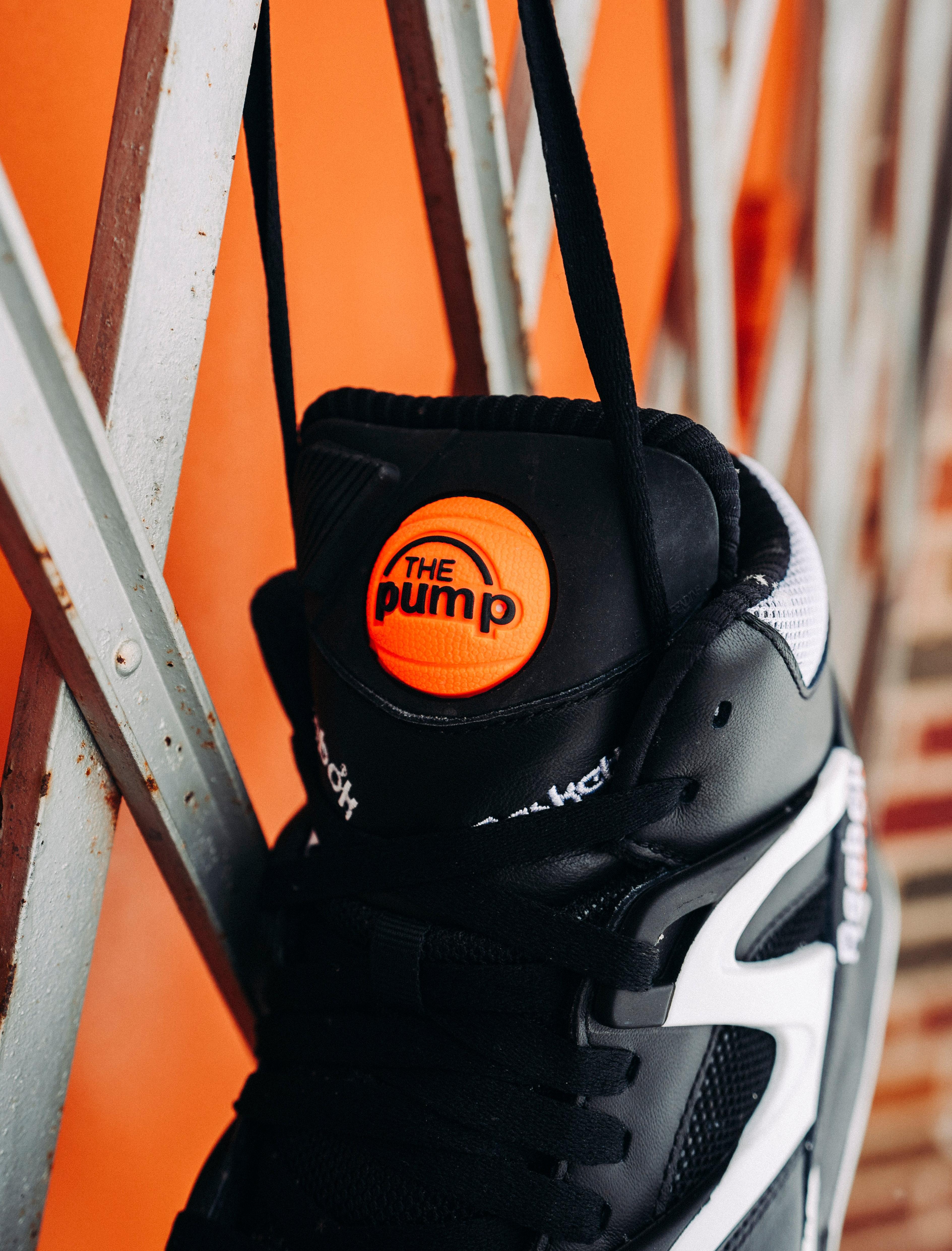 Reebok Pump Omni Zone II "Dee Brown" Black/White/Wild Orange Men's Basketball Shoe