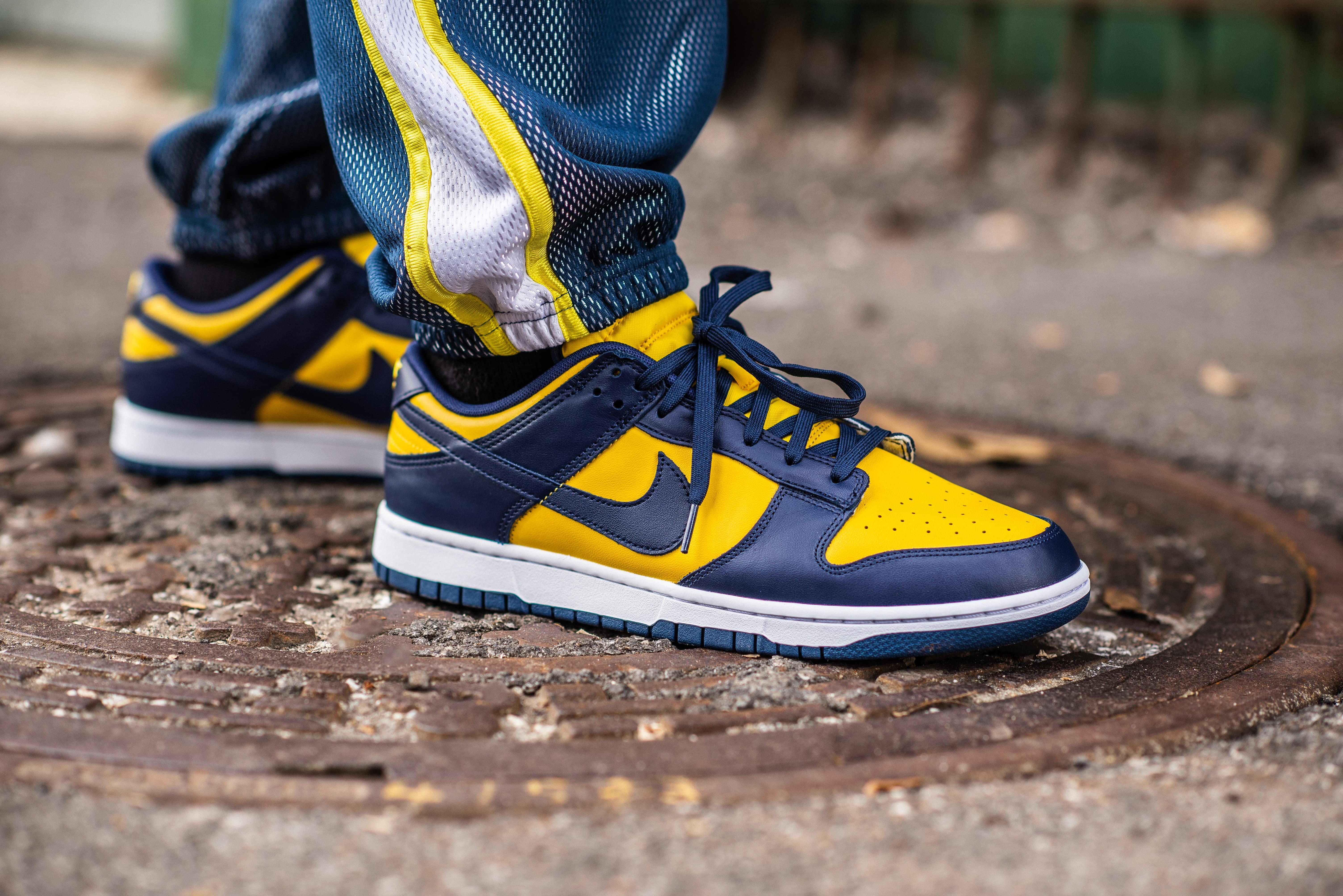 nike dunk low michigan
