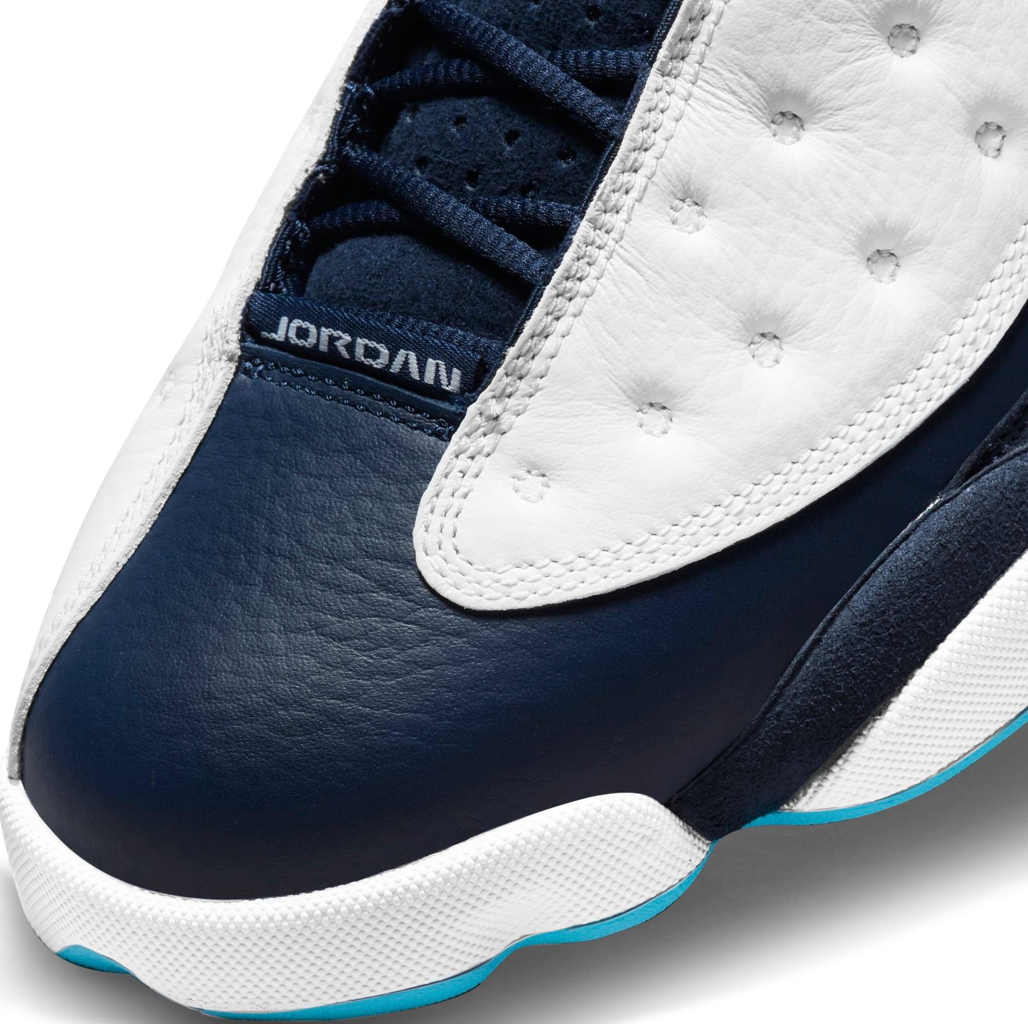 Toe box detail Jordan 13 Retro "Obsidian" Men's & Kids' Basketball Shoe Dropping 9/18