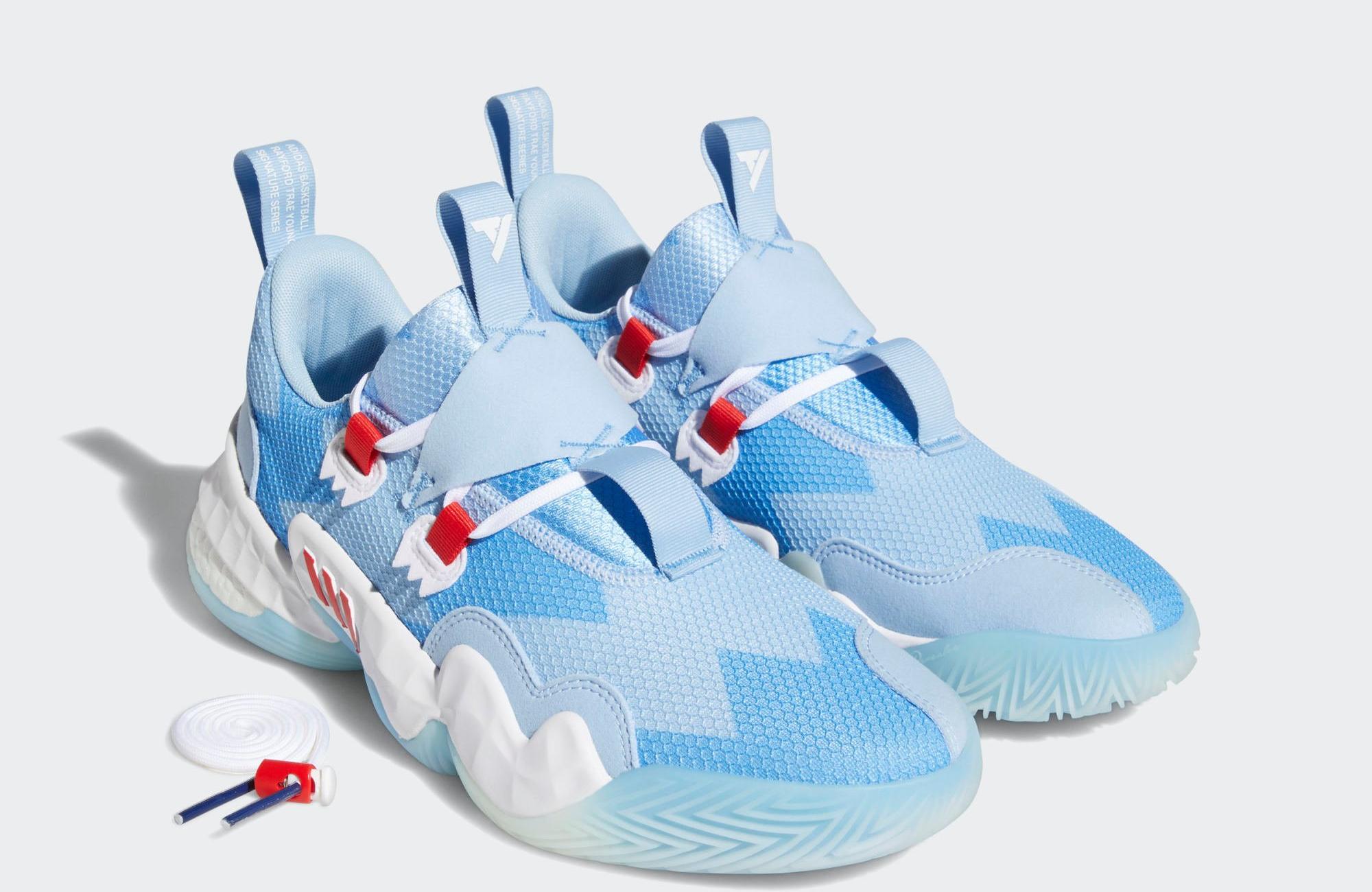 Right side of adidas Trae Young 1 "ICEE" Men's Basketball Shoe Launching 10/1