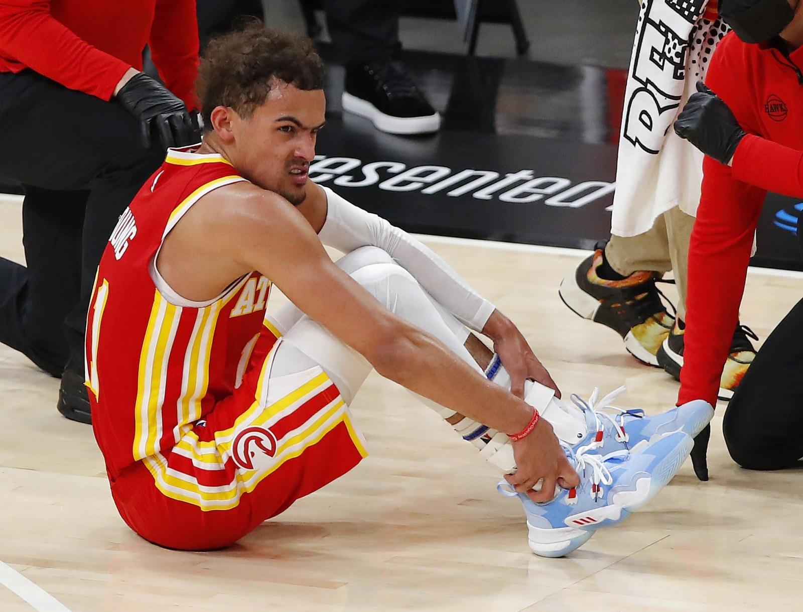 Trae Young in Sneakers