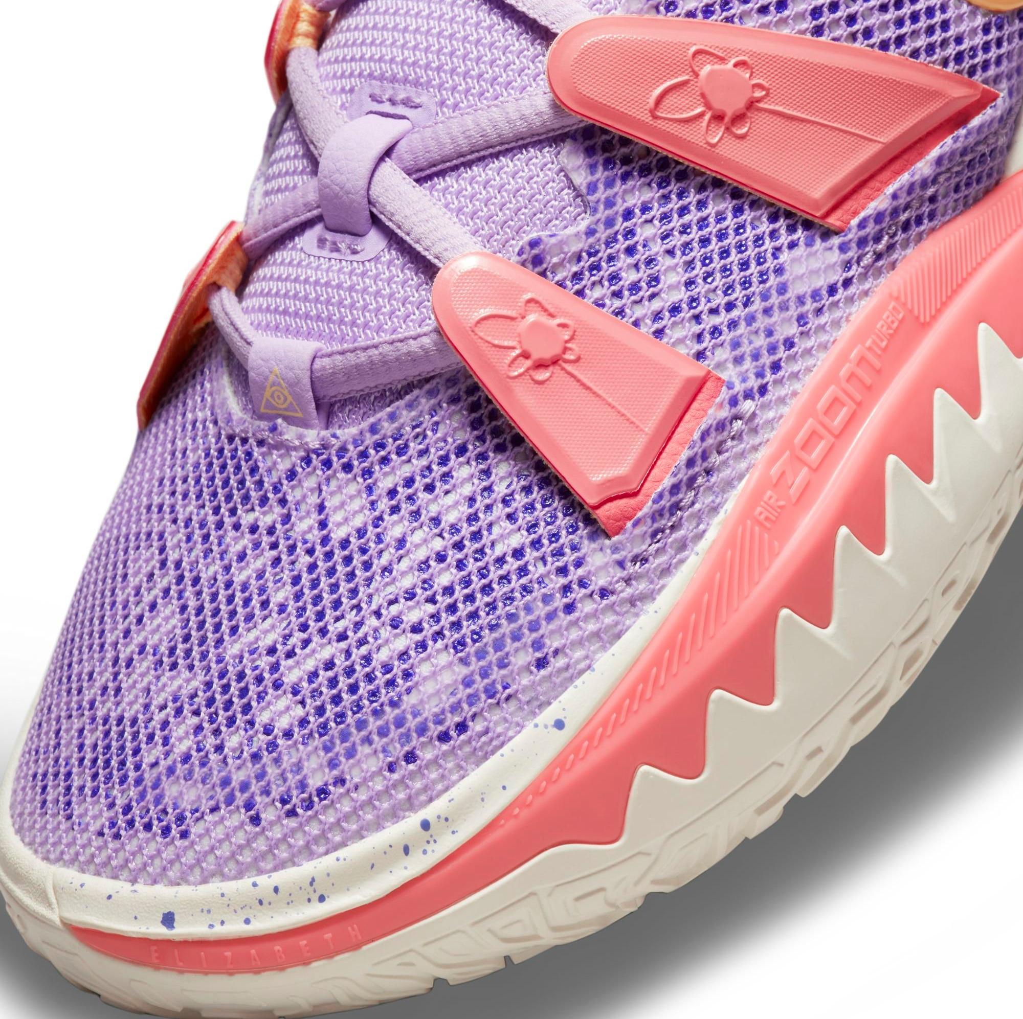 Front detail of Kyrie 7 launching 9/17