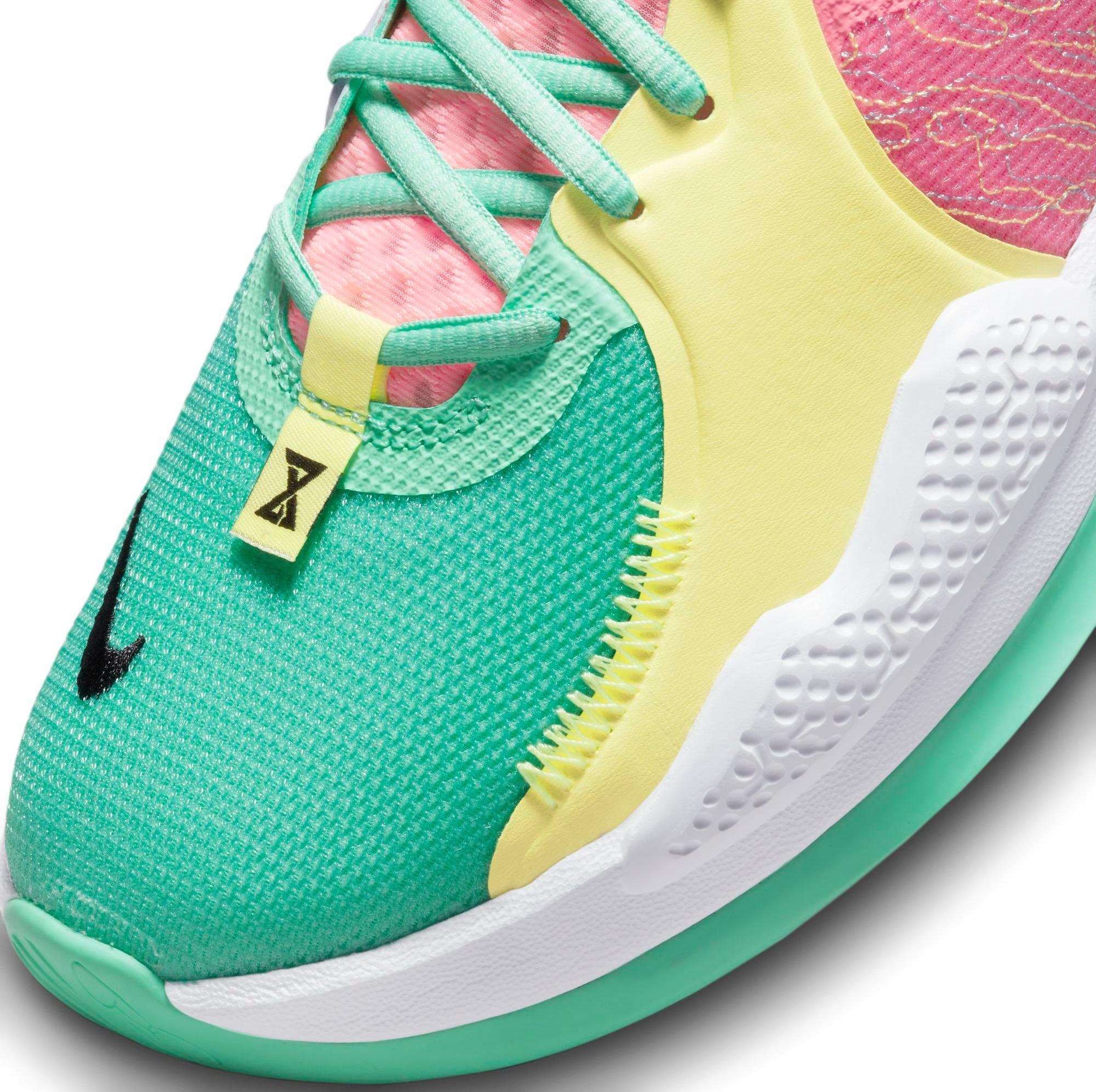 Front lace detail of PG 5 launching 9/17