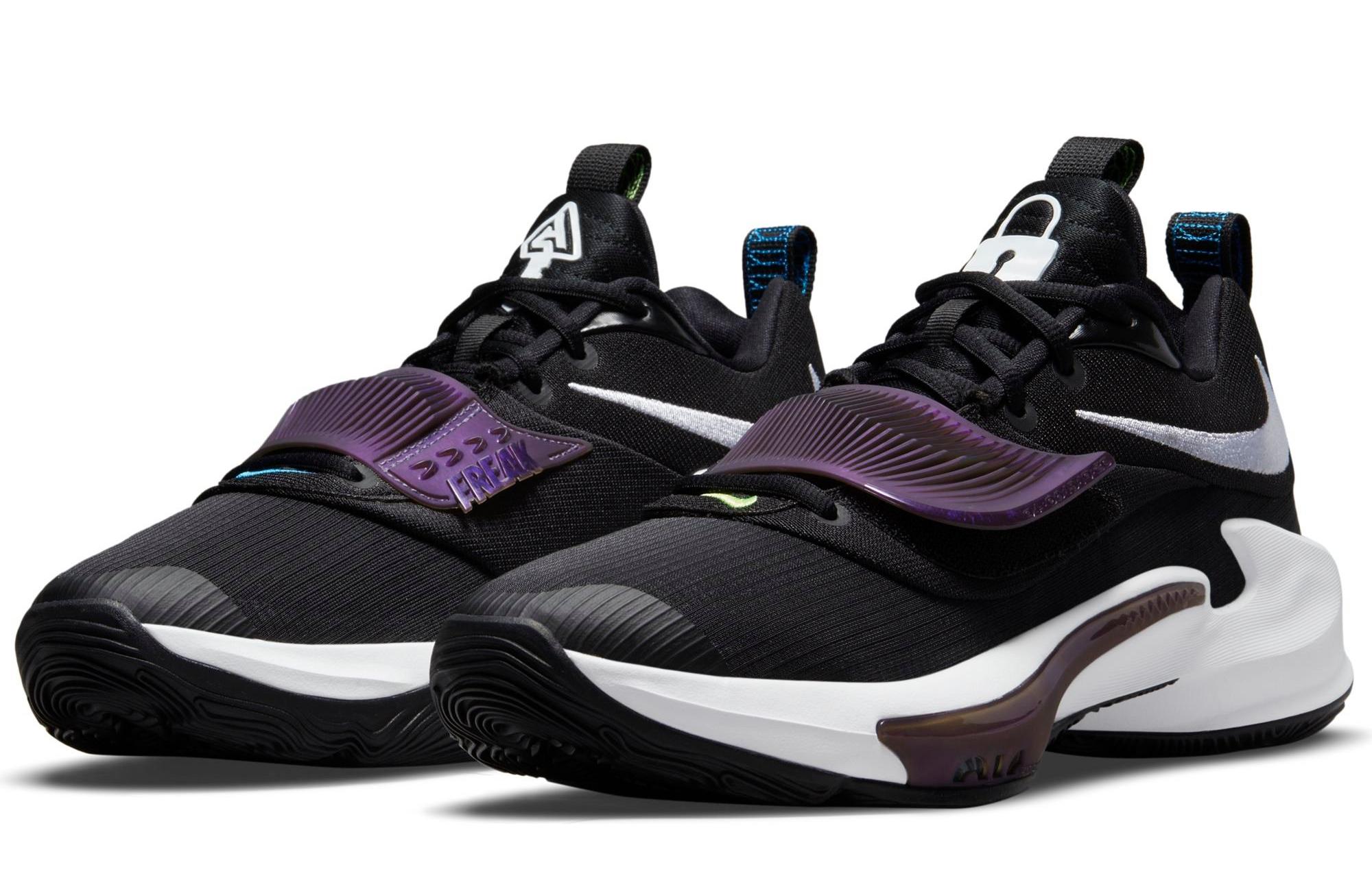 Nike air force clearance 27 black court purple