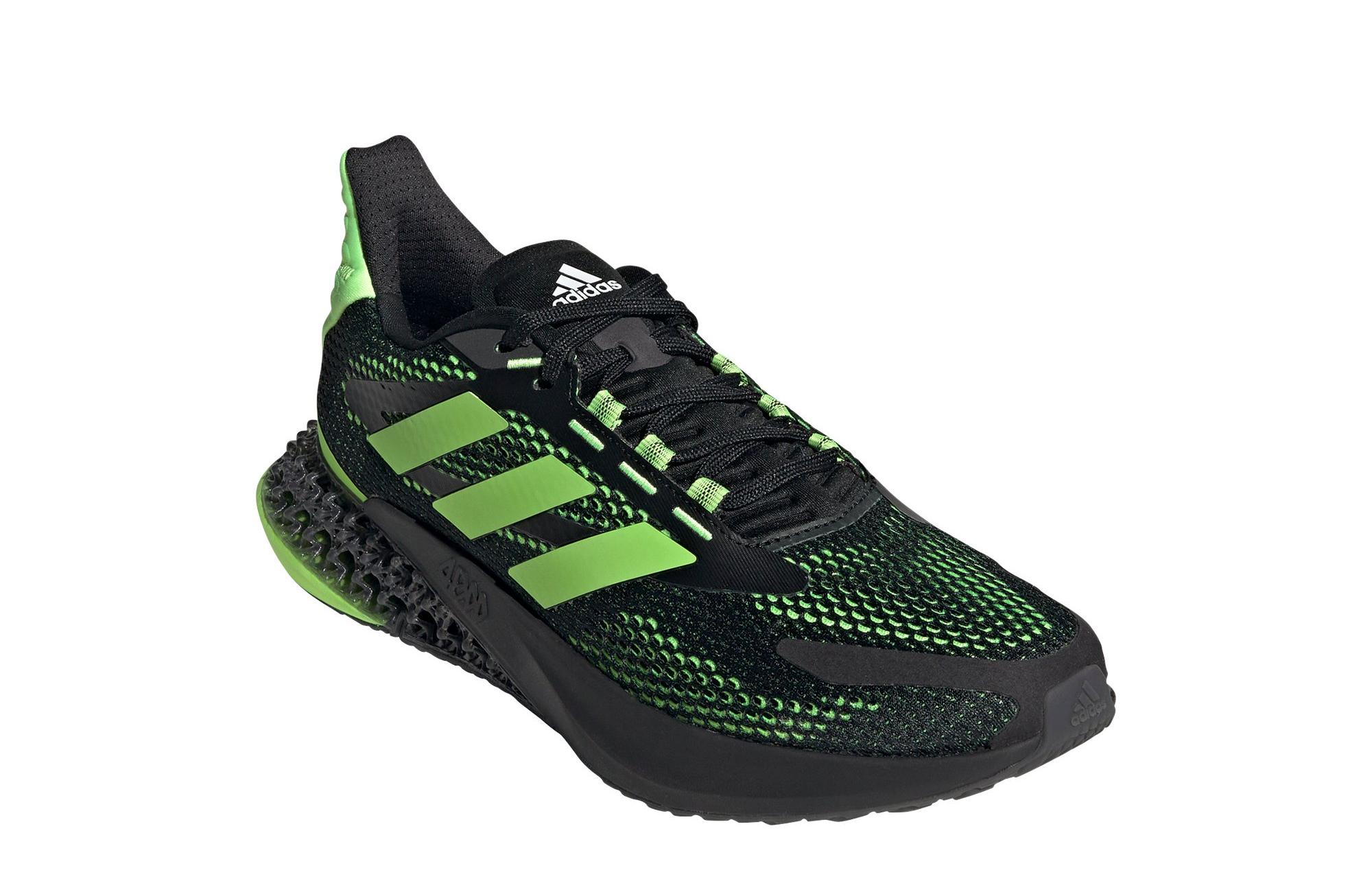 adidas 4DFWD Pulse "Black/Signal Green/Carbon" Grade School Kids' Shoe