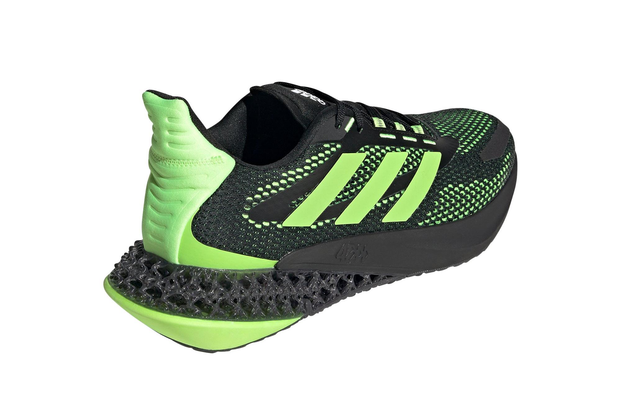 adidas 4DFWD Pulse "Black/Signal Green/Carbon" Grade School Kids' Shoe