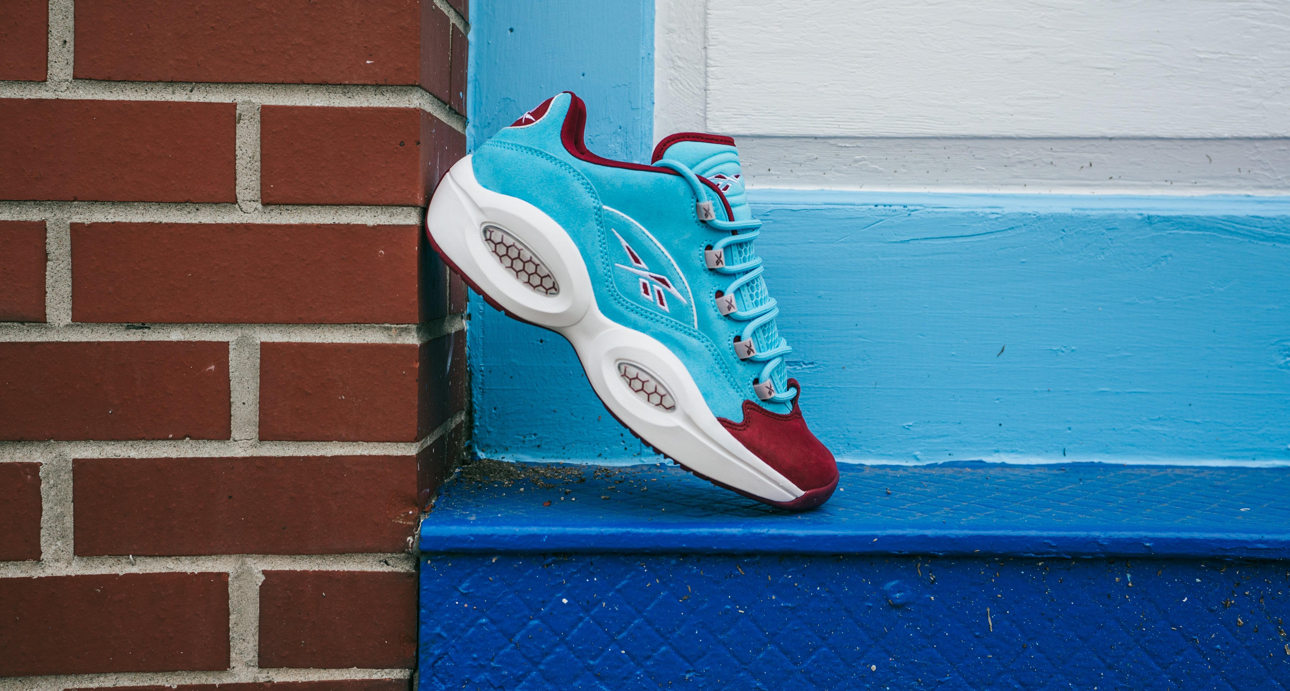 Reebok The Question Low Phillies Quick look +on-feet! 