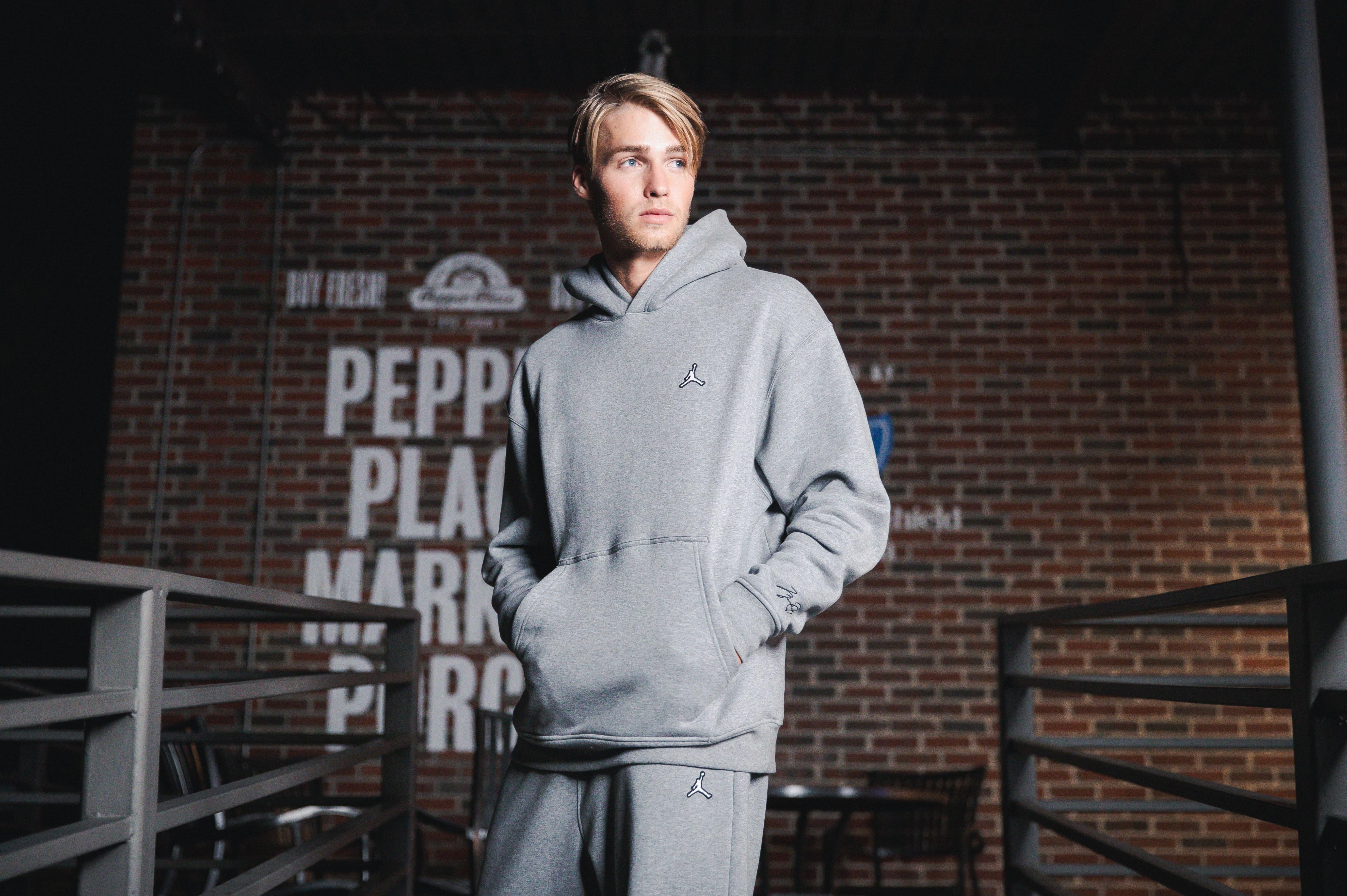 Men's Grey Jordan Sweat Set