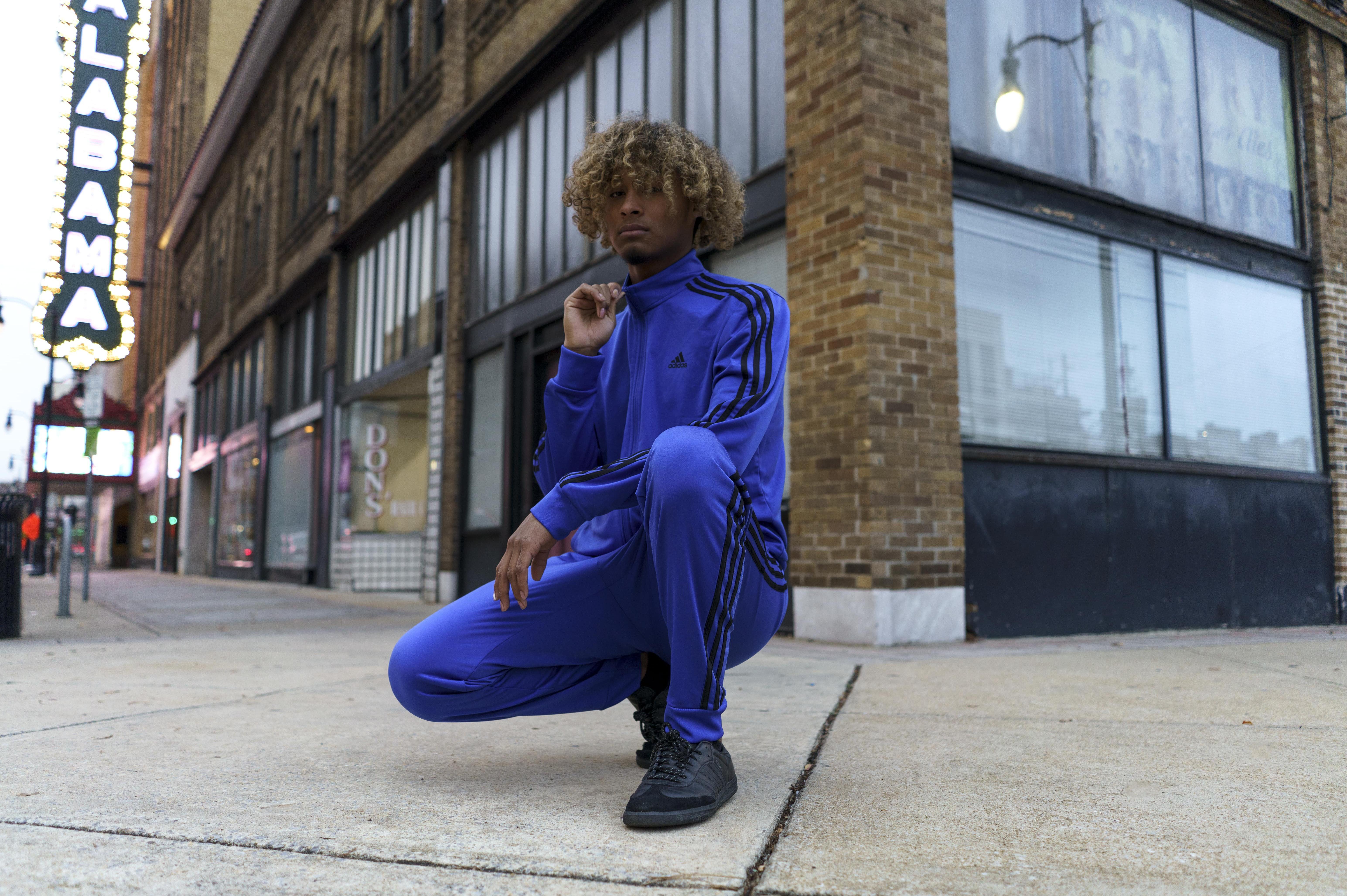Men's adidas track suit