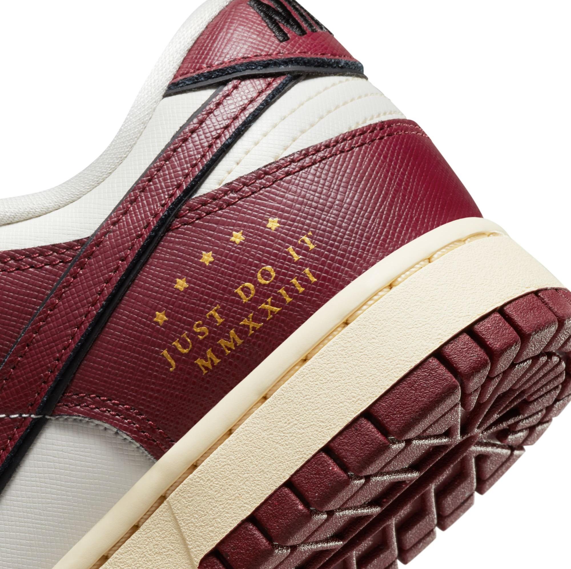Nike Dunk Low SE "Sail/Team Red/Black"- back