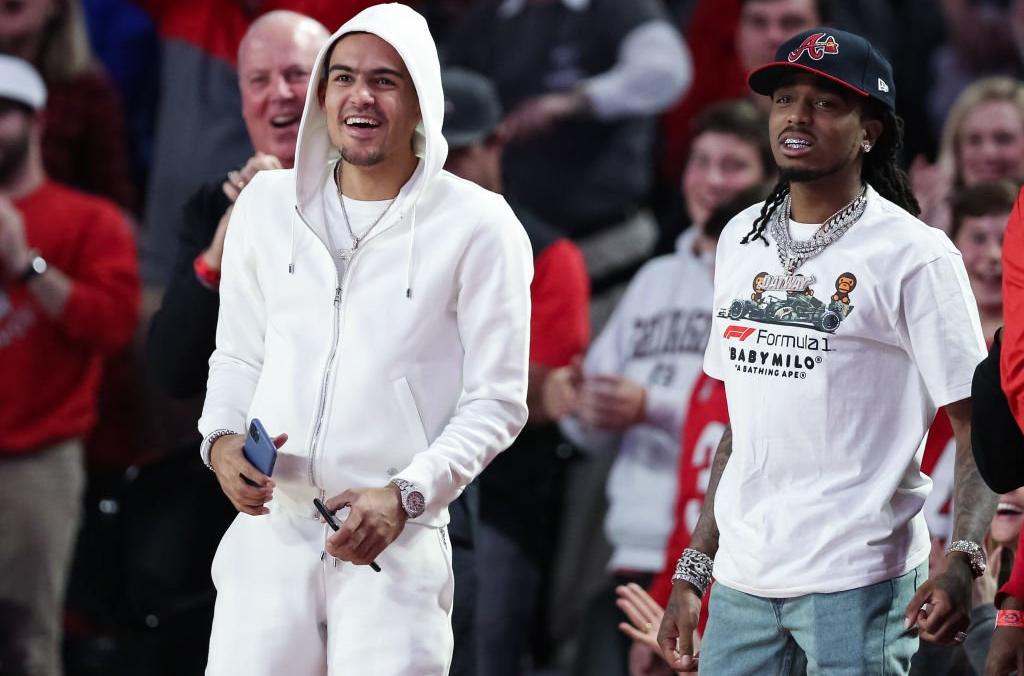 Trae Young and Quavo
