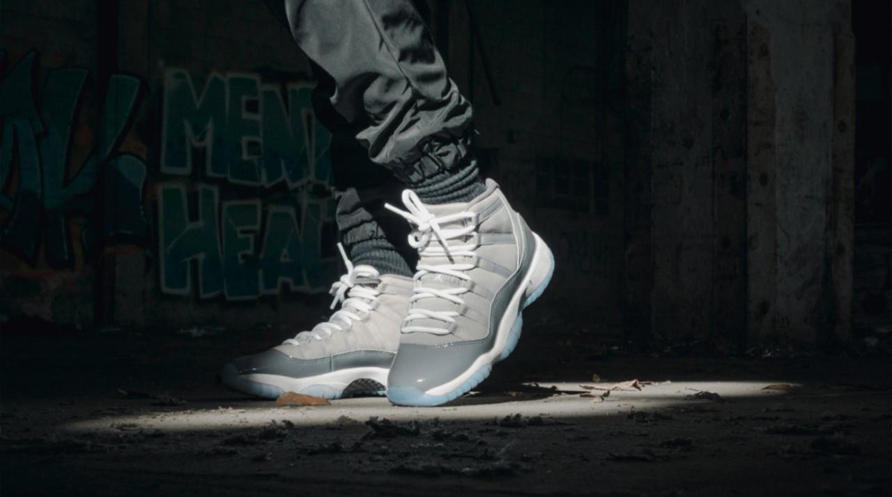 Jordan 11 Retro “Cool Grey” Men’s & Kids’ Shoe Launching 12/11