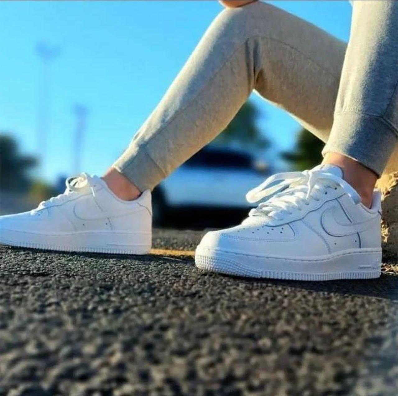Nike White/White Air Force 1