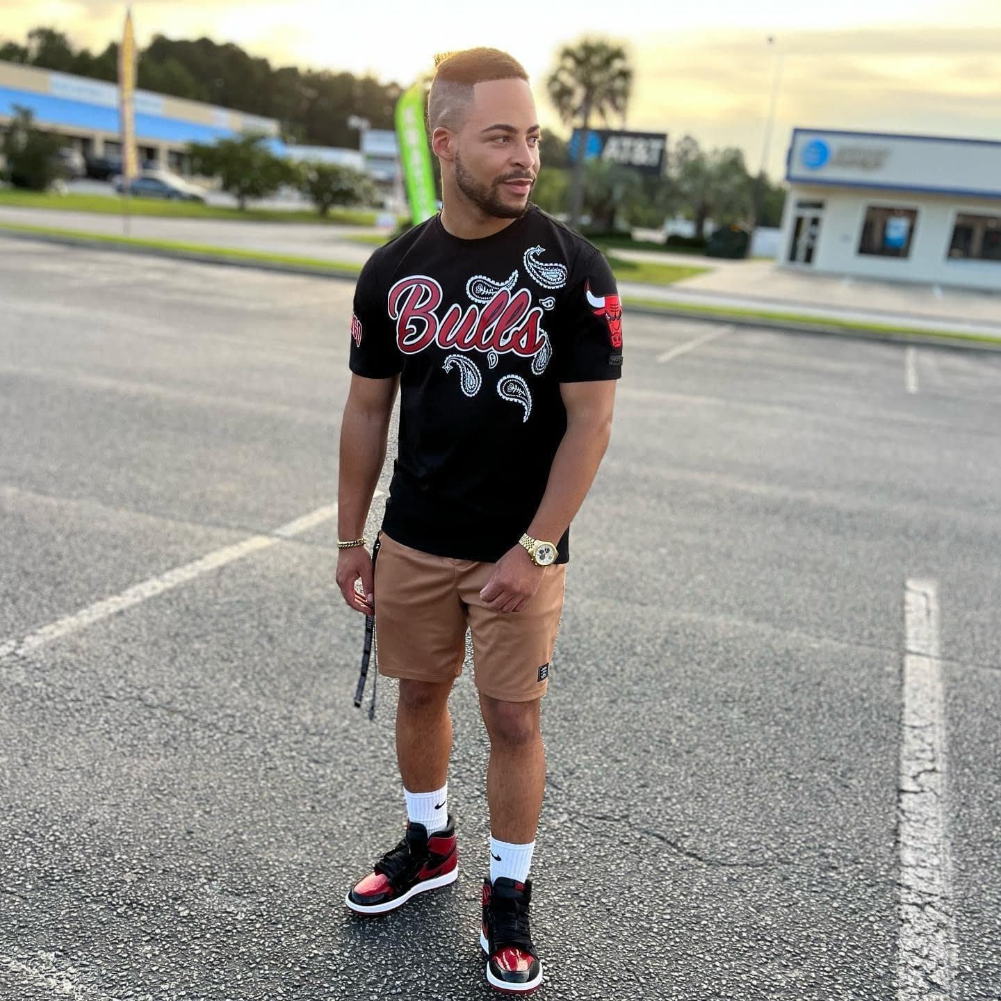 jordans with cargo shorts