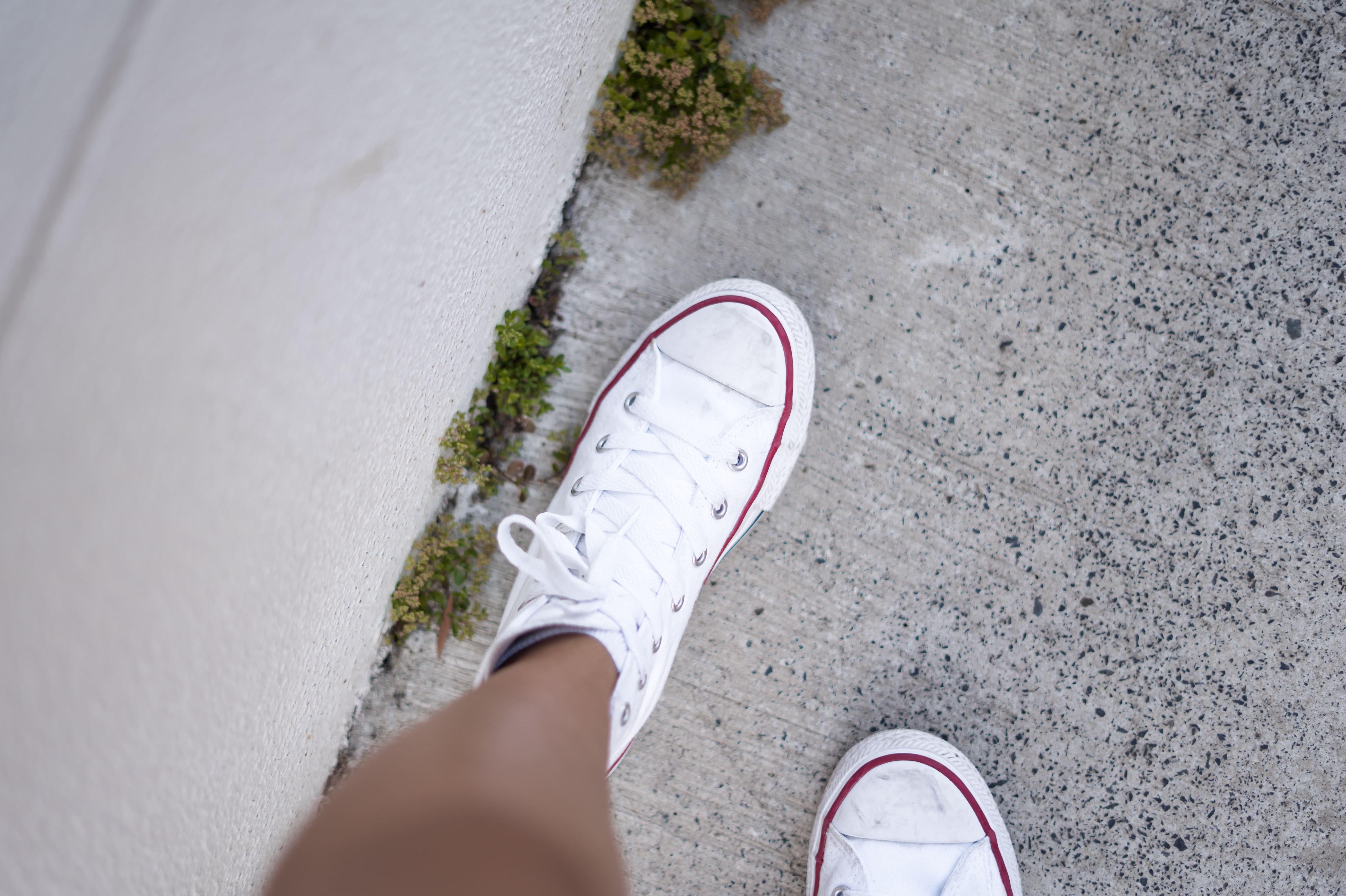 White Converse