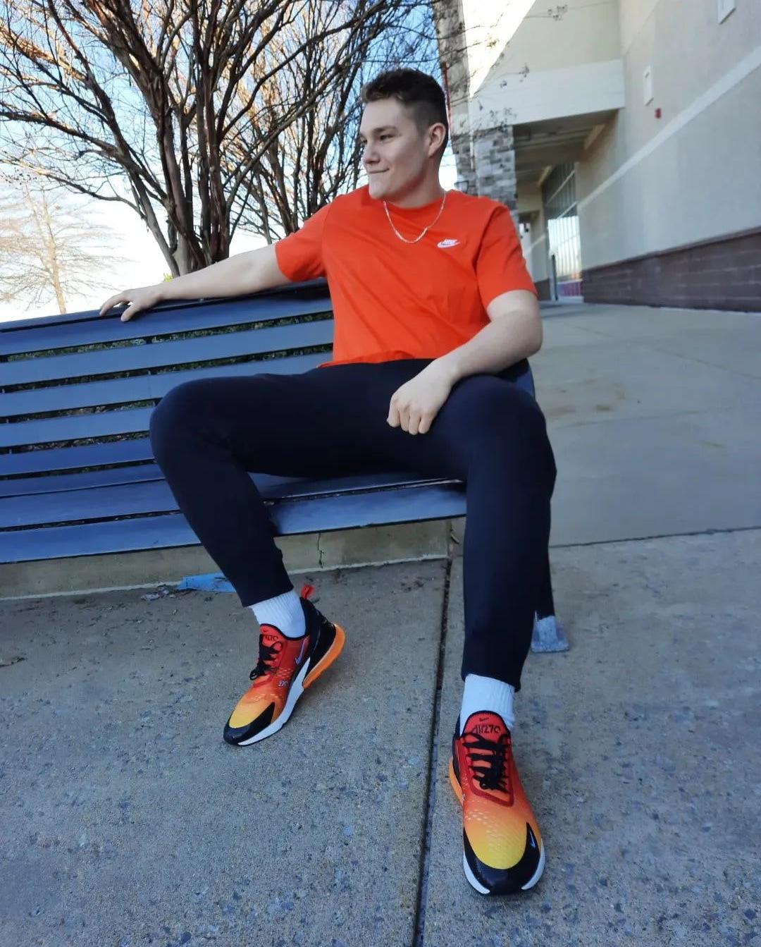 Orange Nike Shoes / Footwear for Men