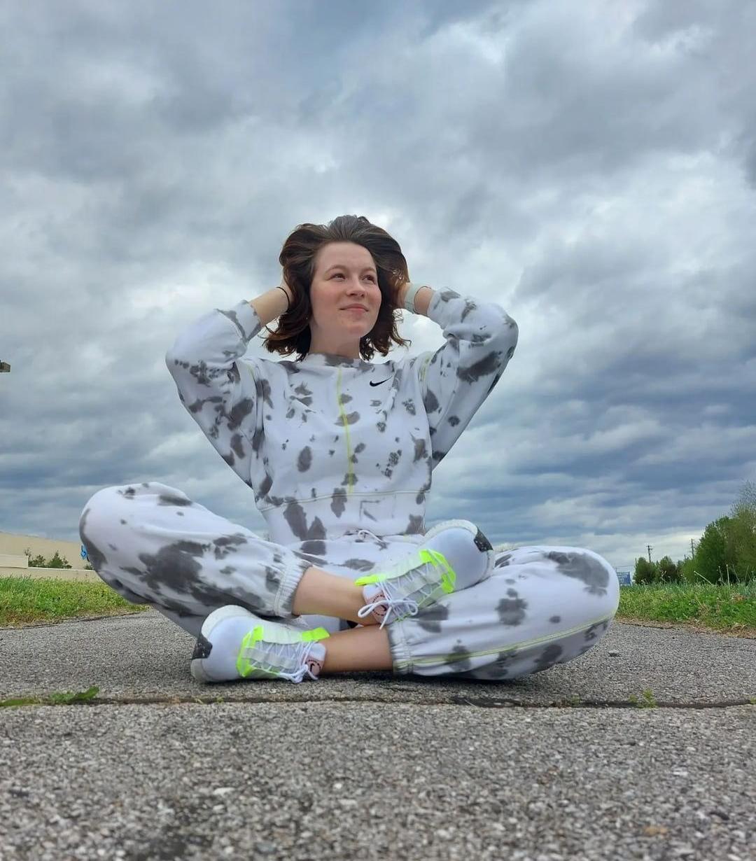 Woman in Nike Womens' Apparel