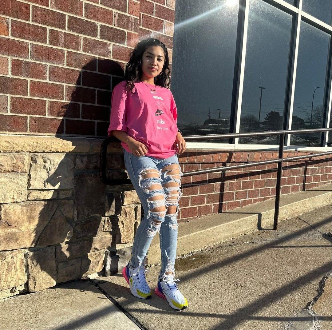 Woman in Nike apparel