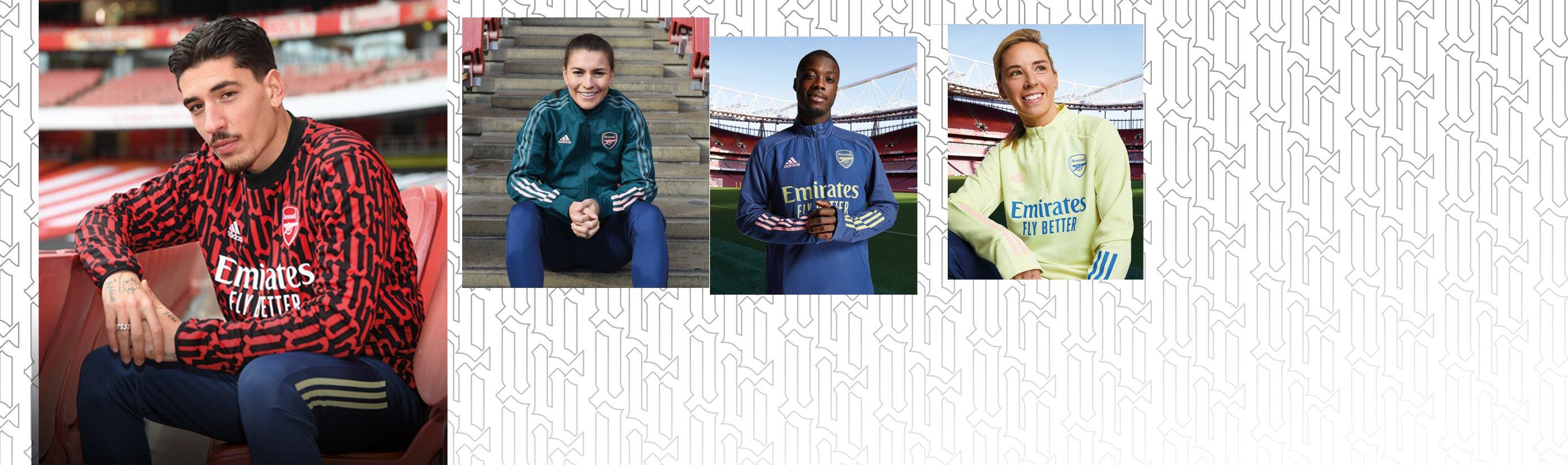 arsenal kids training top