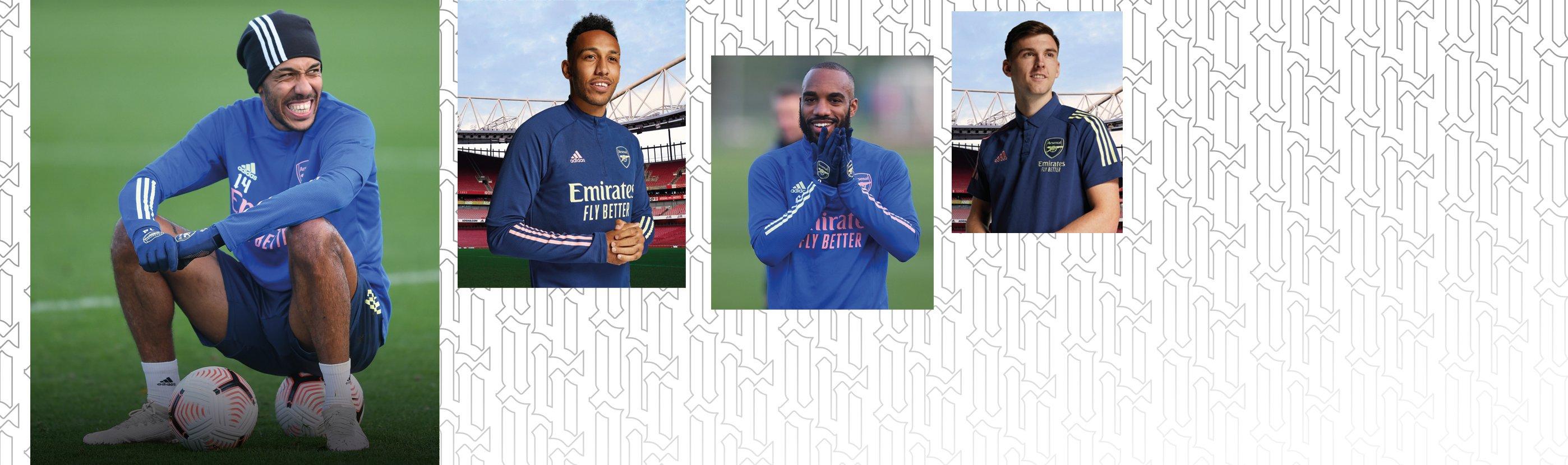 arsenal blue training kit