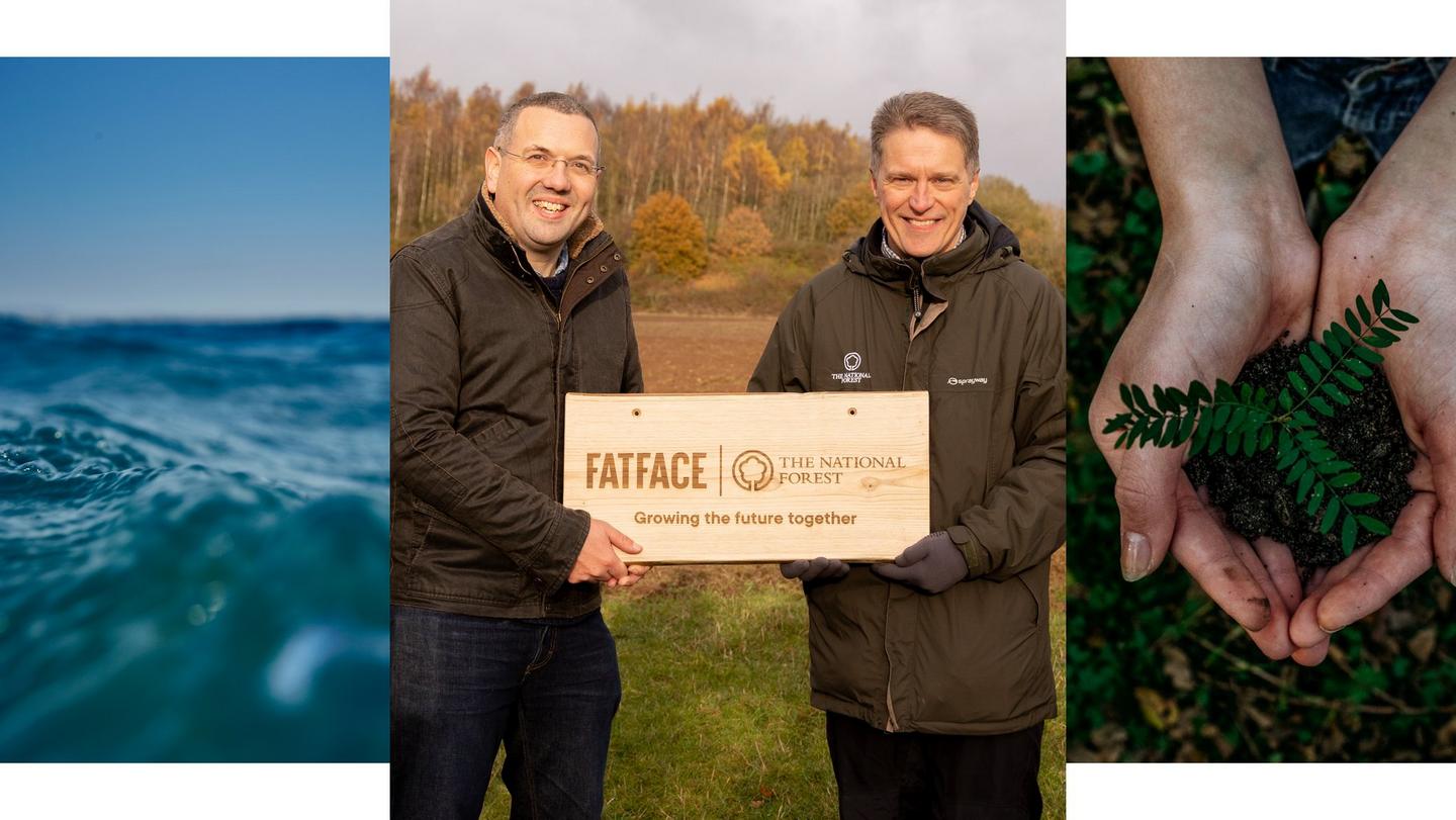 FatFace & the National Forest partner on a carbon offsetting project.
