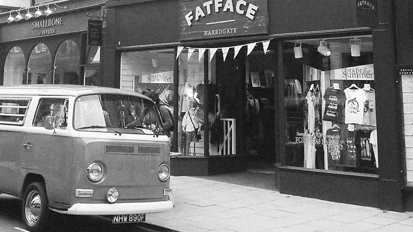 The front of the FatFace Harrogate store