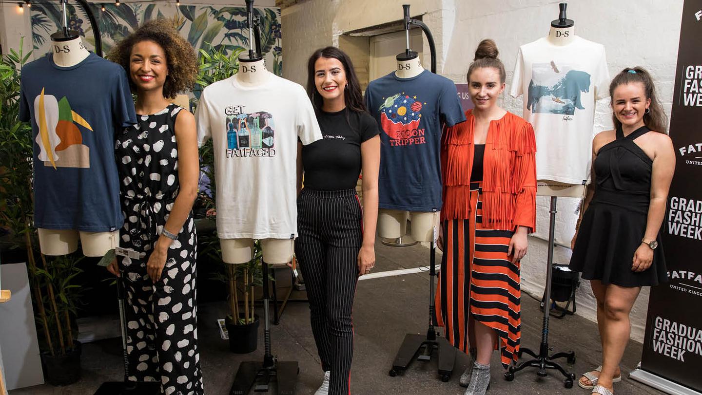 FatFace are proud to partner with Graduate Fashion Week this year to find talented new designers. Here are the competition winners with their winning t-shirt designs, which will be sold in FatFace stores and online. 