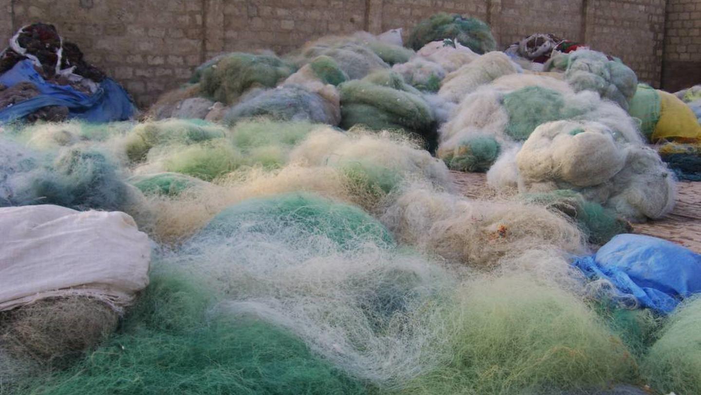 What ghost fishing nets end up as once they've been recycled