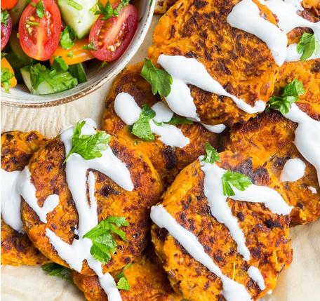 Deliciously Ella’s Red Lentil Fritters