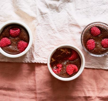 Amelia Freer's Chocolate Raspberry Pots
