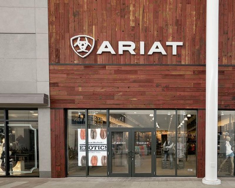 ariat sunrise brand outlet storefront