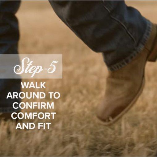 How to Fit Cowboy Boots Ariat Step 5