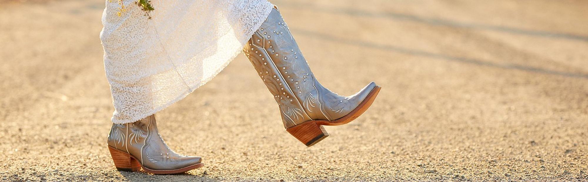 Wedding Dress With Cowboy Boots - Ariat Style Guide | Ariat