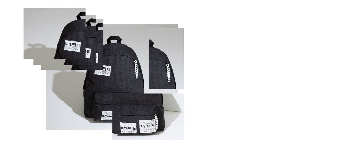 Raf Simons - Eastpak x Raf Simons Navy Large Backpack  HBX - Globally  Curated Fashion and Lifestyle by Hypebeast