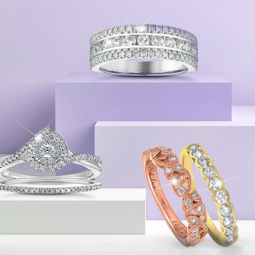 Stacking Wedding and Engagement Rings