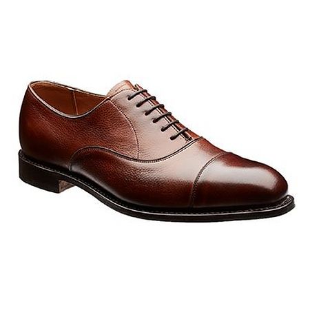 Brown oxford shoes