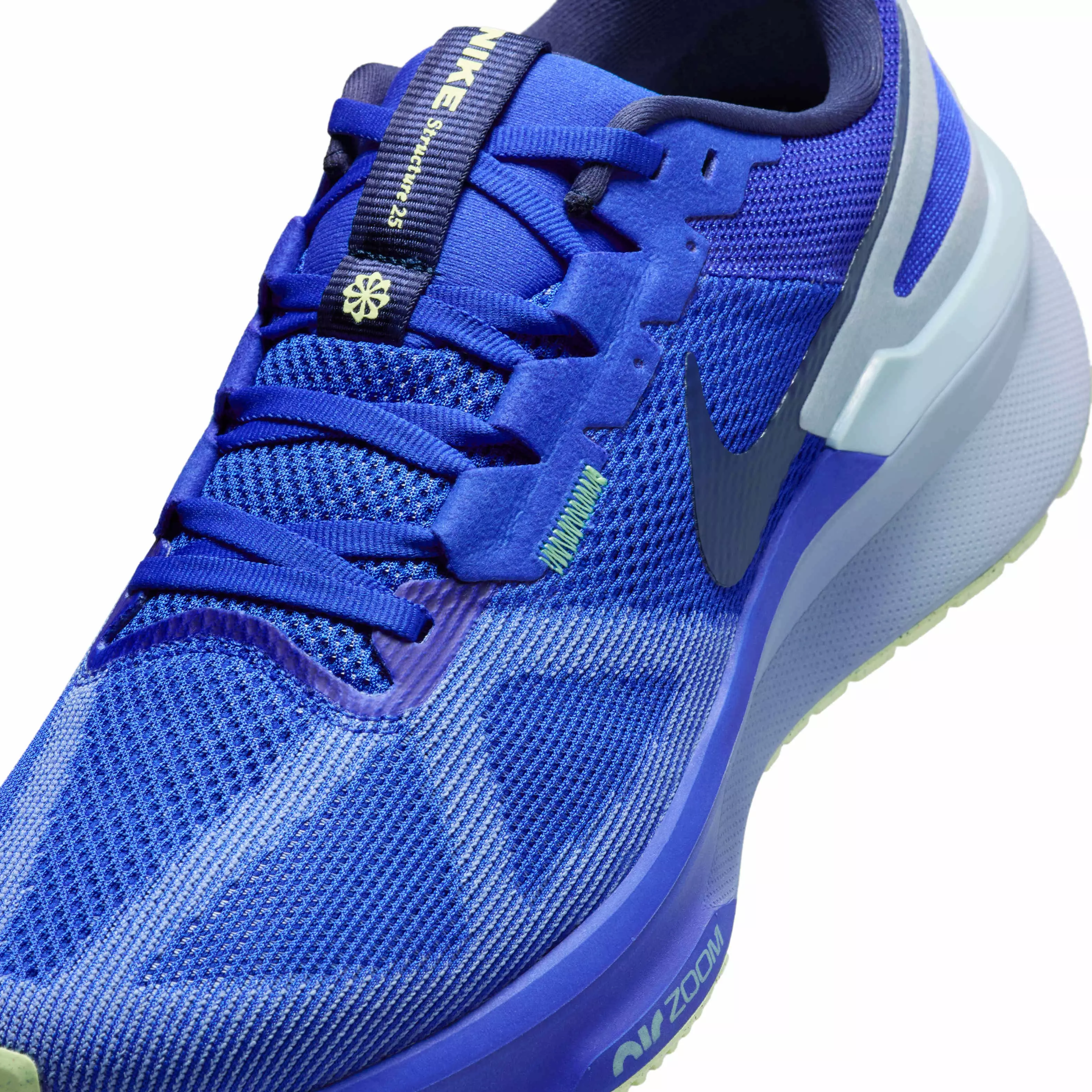Nike Structure 25 "Hyper Royal/Light Armory Blue/Polar/Midnight Navy" Men's Running Shoe - ROYAL/BLUE/NAVY