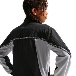 Nike Big Girls' Sportswear Woven Dance Jacket -Black