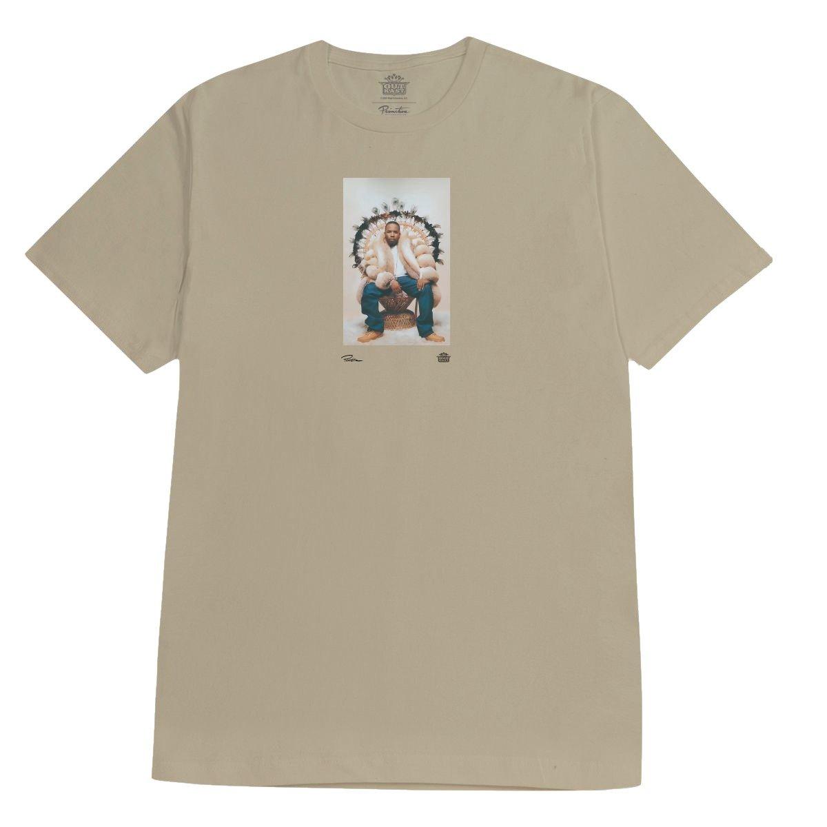Primitive Men's Outkast Big Boi Regal Tee - Tan - TAN Thumbnail View 1
