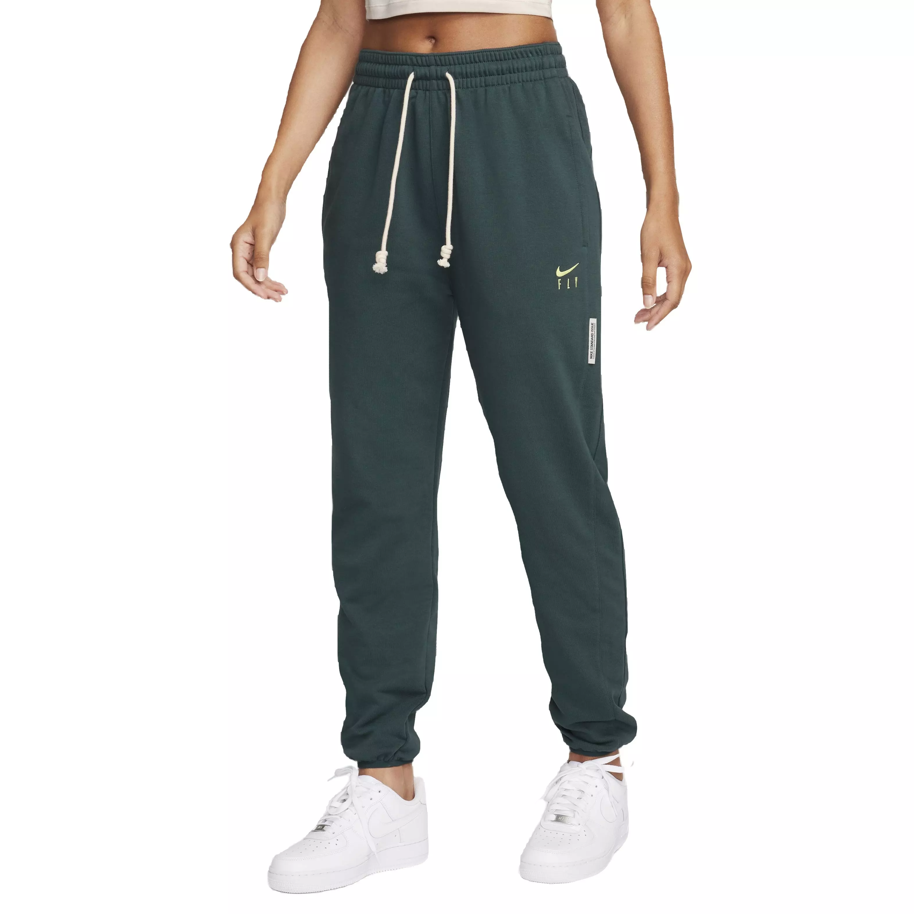 Nike Women's Dri-FIT Standard Issue Basketball Pants - Green - GREEN