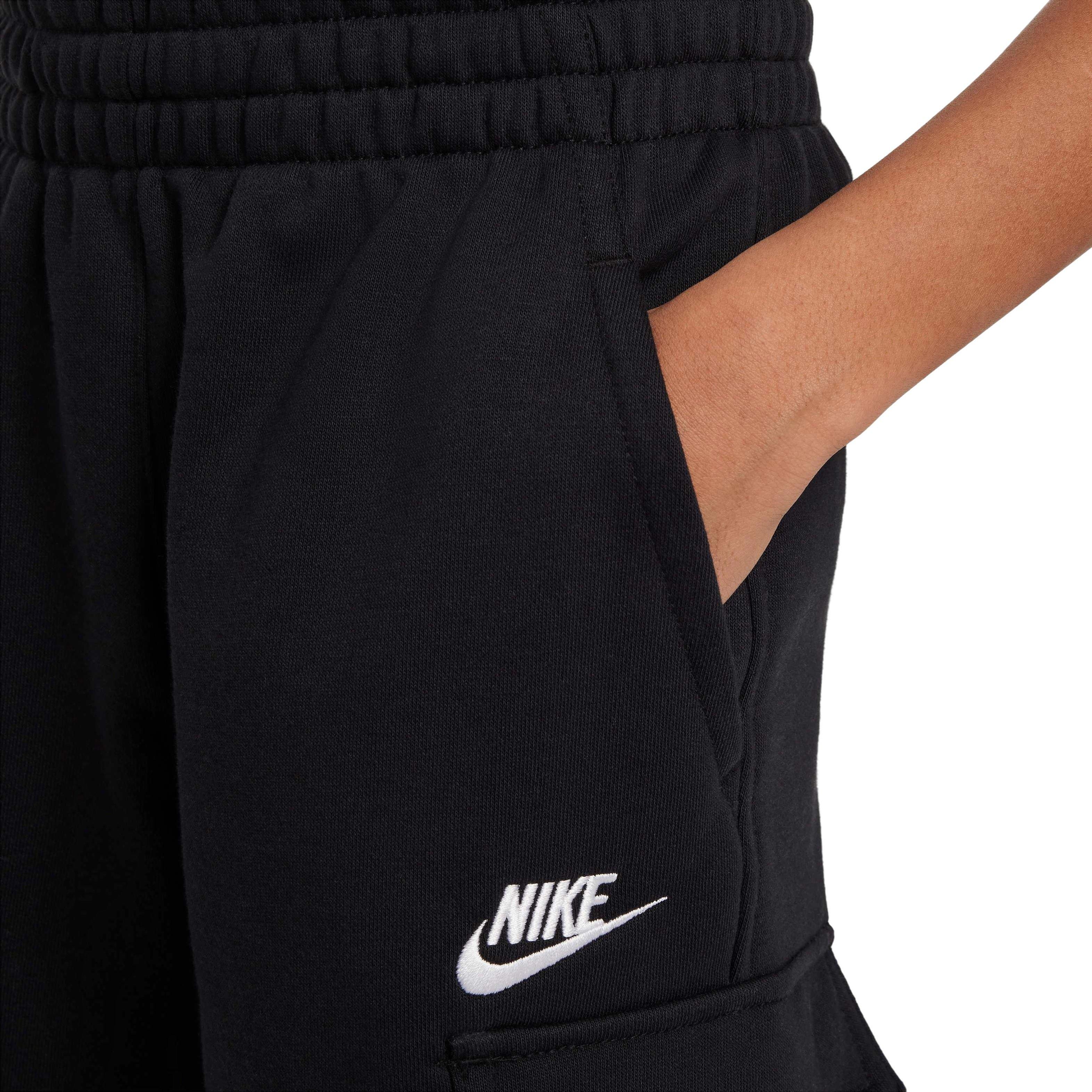 Nike Sportswear Club French Terry LB Big Kids' Cargo Shorts