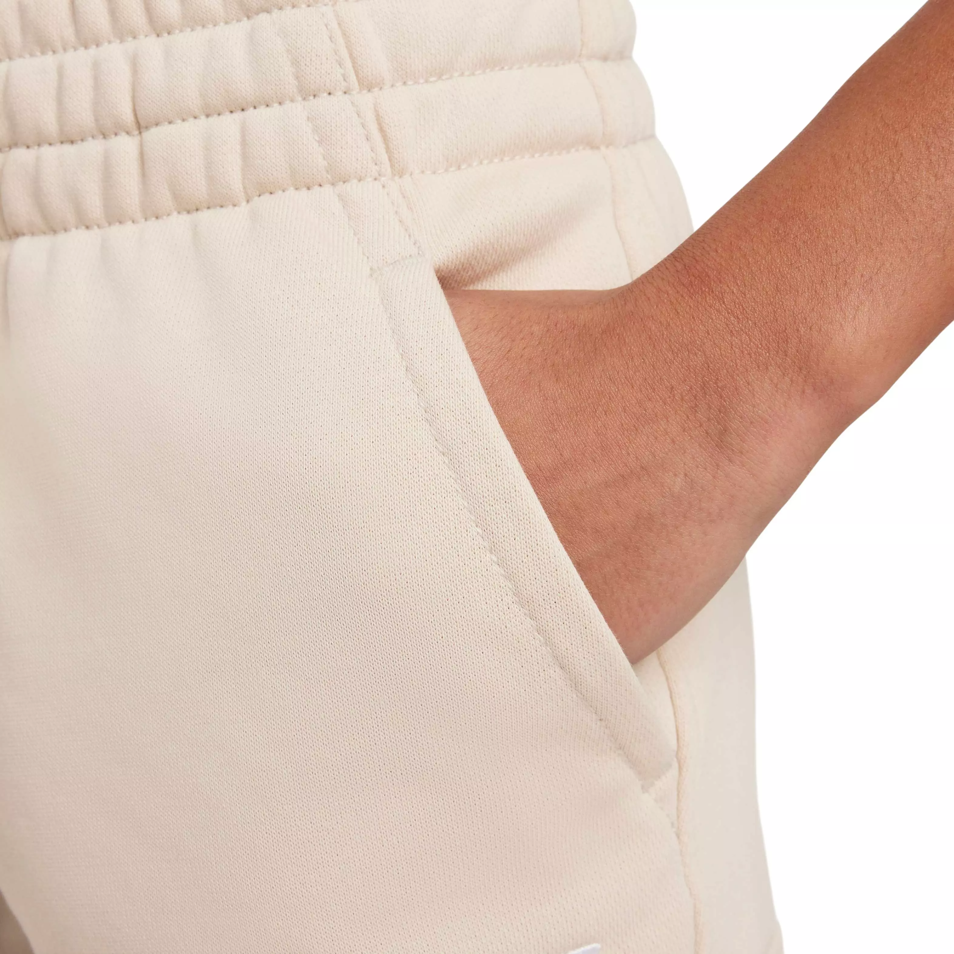 Nike Big Kids' Sportswear Club French Terry LB Cargo Shorts - BROWN