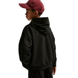 Nike Big Boys' Pro Dri-FIT Fleece Pullover Hoodie - Black