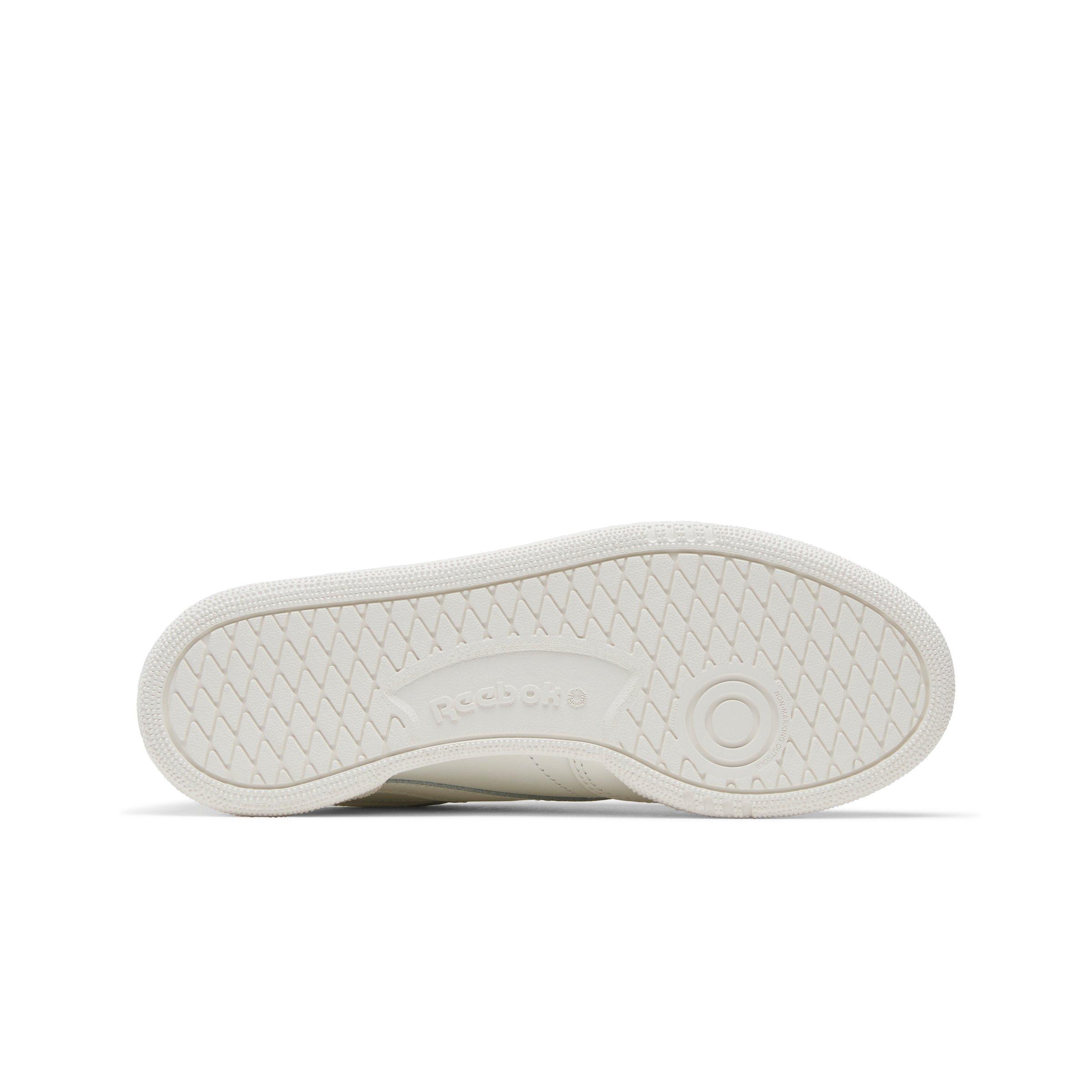 Reebok Club C "White/Pink" Grade School Girls' Shoe - WHITE/PINK Thumbnail View 5
