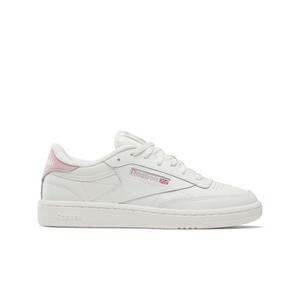 Reebok Club C "White/Pink" Grade School Girls' Shoe