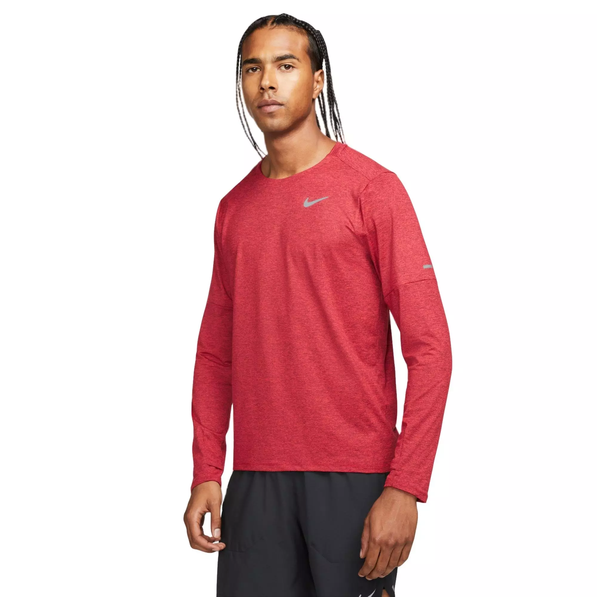 Nike Men's Dri-FIT Element Crew Top - RED