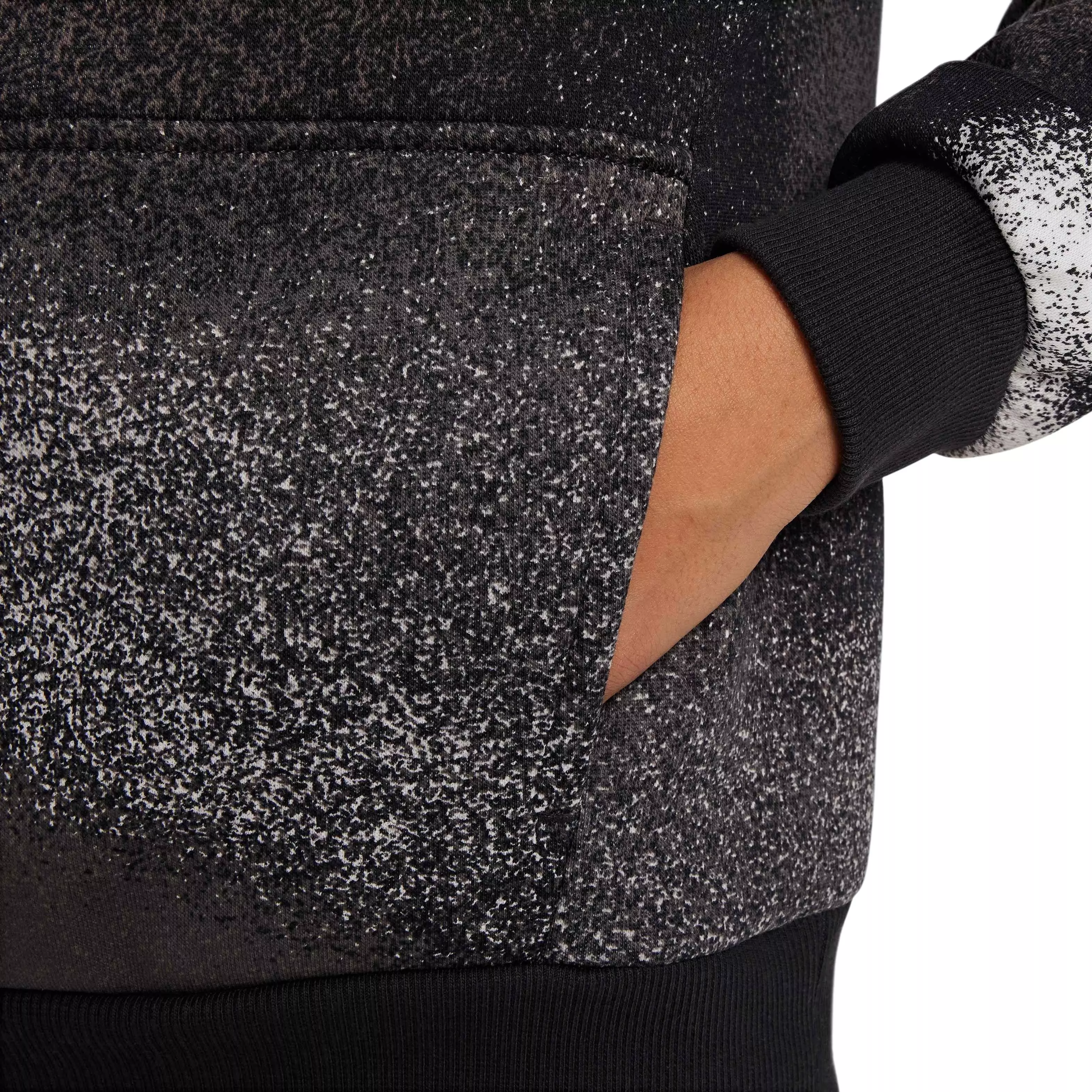 Nike Big Kids' Sportswear Club Fleece Hoodie - BLACK