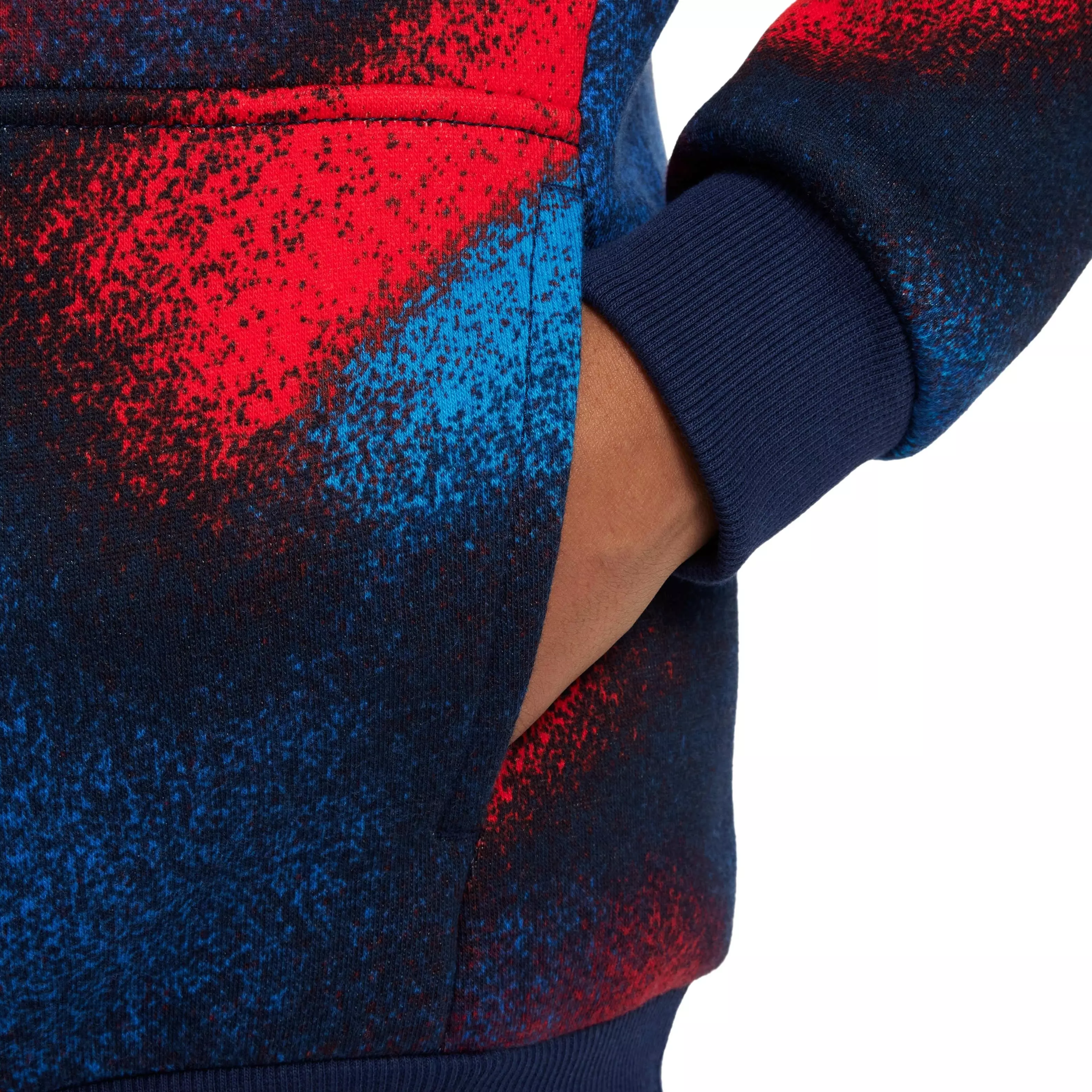 Nike Big Kids' Sportswear Club Fleece Hoodie - DK BLUE